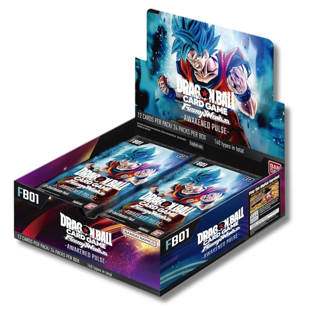 Dragon Ball Super Card Game - Fusion World Awakened Pulse FB01 Booster Display Englisch