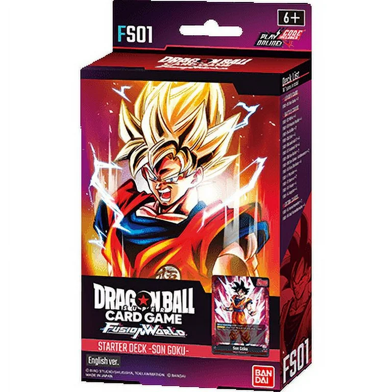 Dragon Ball Super Card Game - Fusion World FS01 Starter Deck Son Goku Englisch