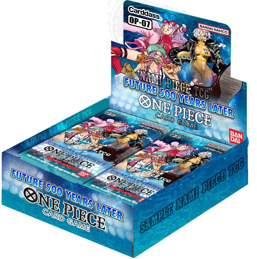 One Piece Card Game OP07 Booster Display 500 Years in the Future