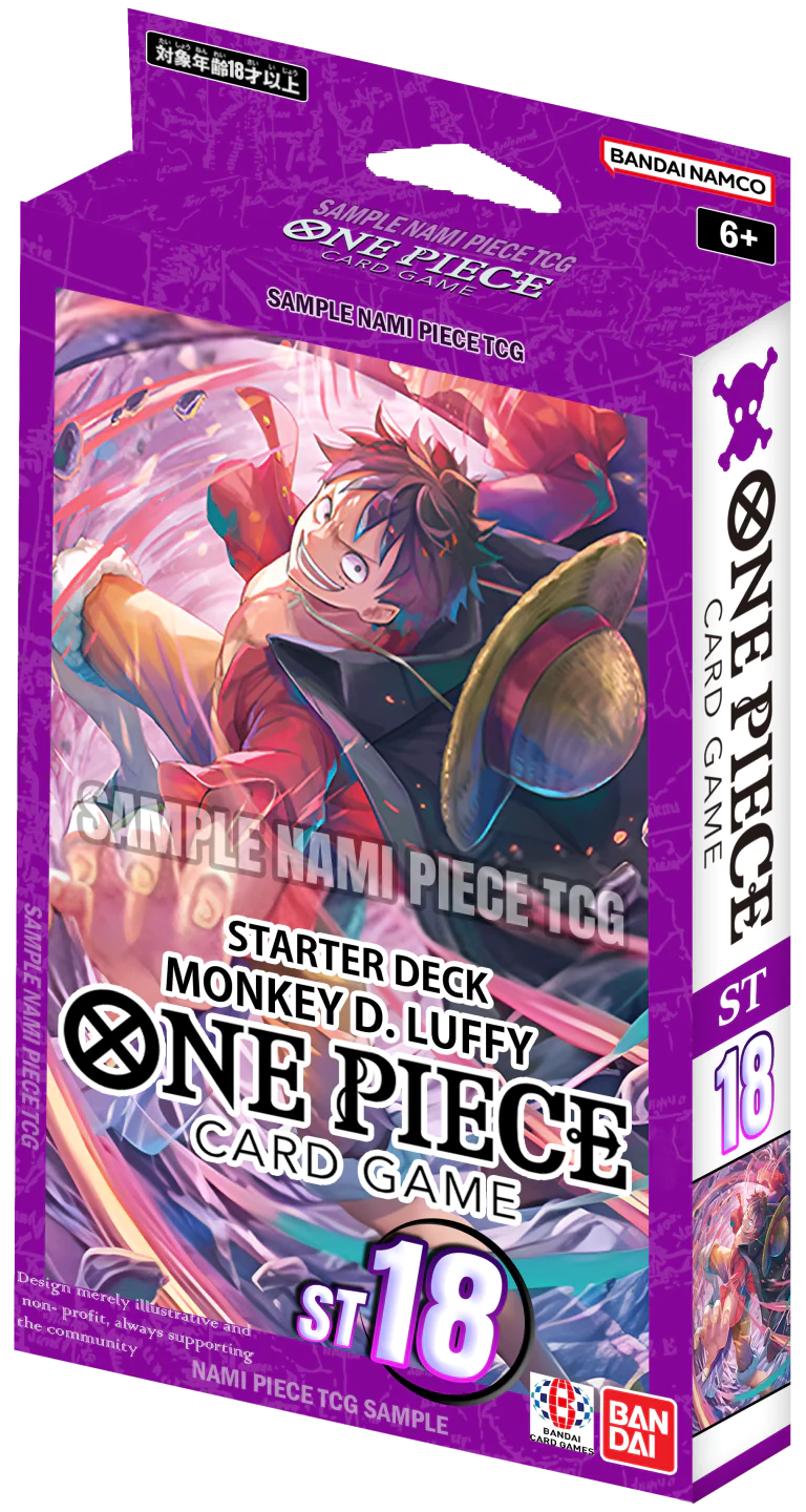 One Piece Card Game ST-18 Starter Deck: Monkey D. Luffy