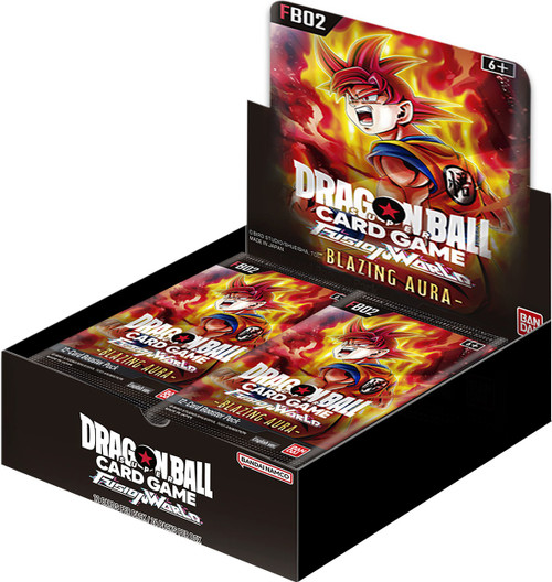 Dragon Ball Super Card Game - Fusion World Blazing Aura FB02 Booster Display Englisch