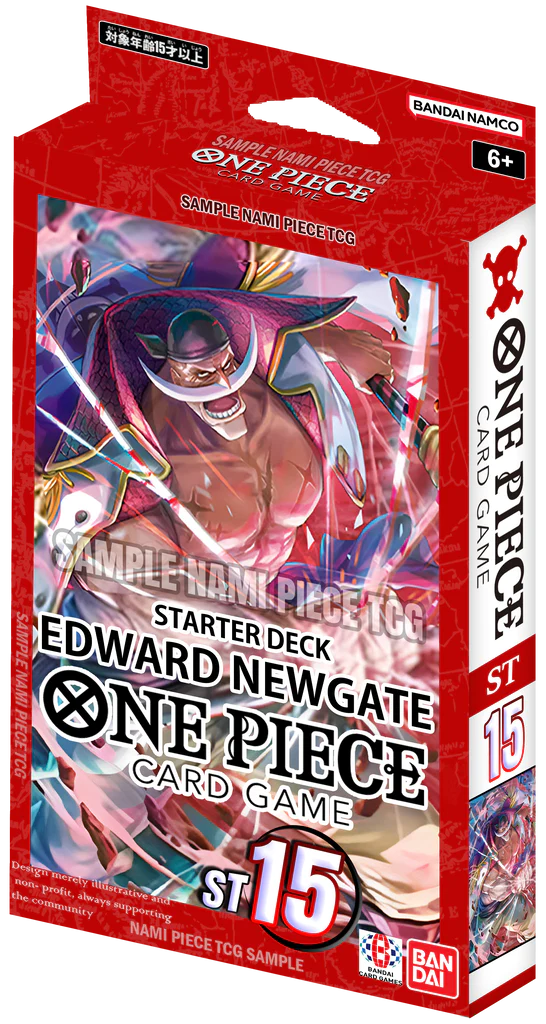 One Piece Card Game ST-15 Starter Deck: Edward Newgate