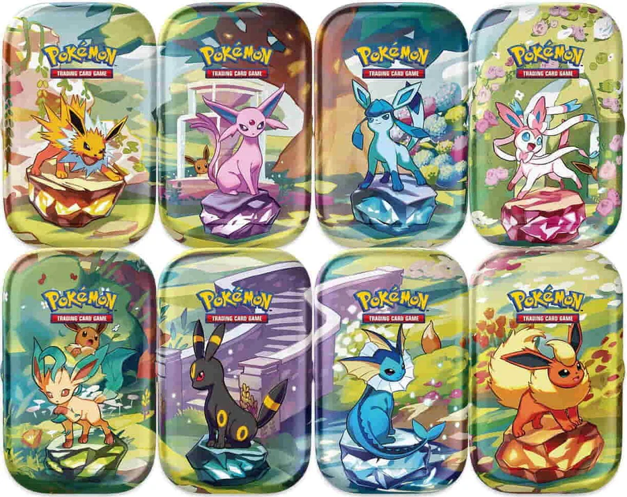 Pokemon Karmesin & Purpur Prismatische Entwicklungen Mini Tin Pokemon Karmesin & Purpur Prismatische Entwicklungen Mini Tin