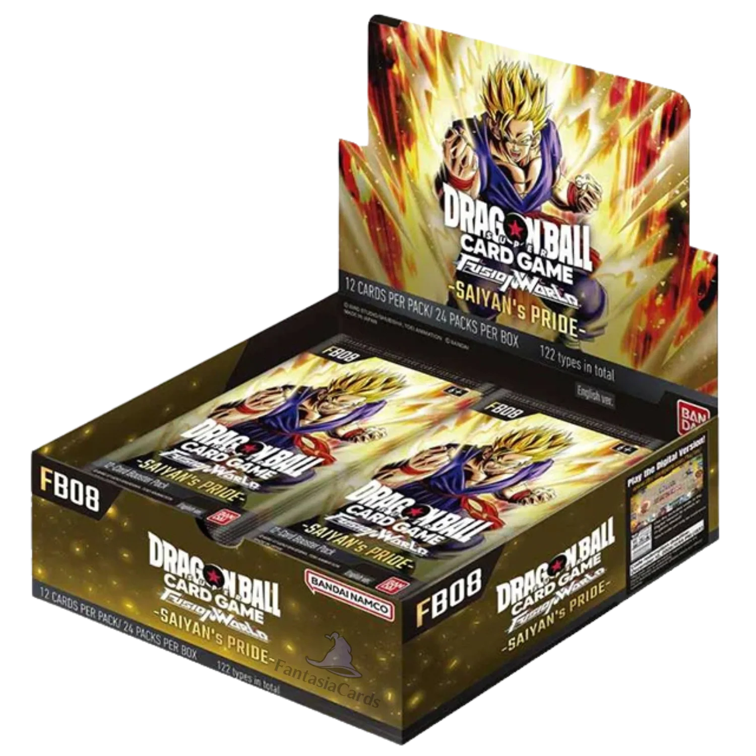Dragon Ball Super Card Game Fusion World - FB-08 Booster Display Englisch