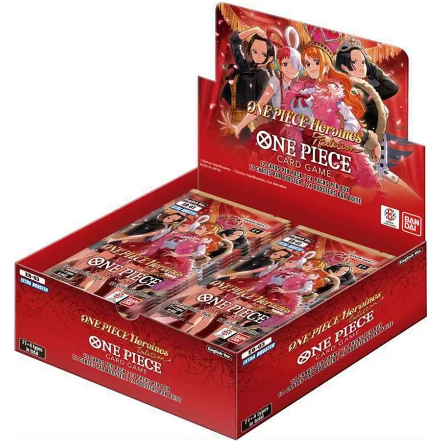 One Piece Card Game - EB-03 Extra Booster Heroines Edition Englisch