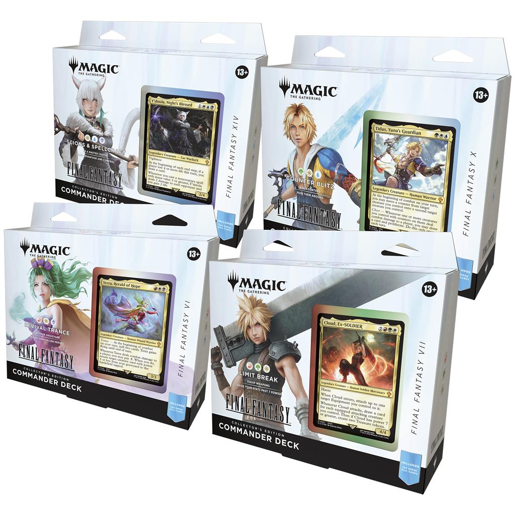 Magic the Gathering: Final Fantasy Commander Decks Collector´s Edition