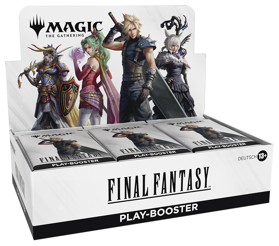 Magic the Gathering: Final Fantasy Play Booster Display