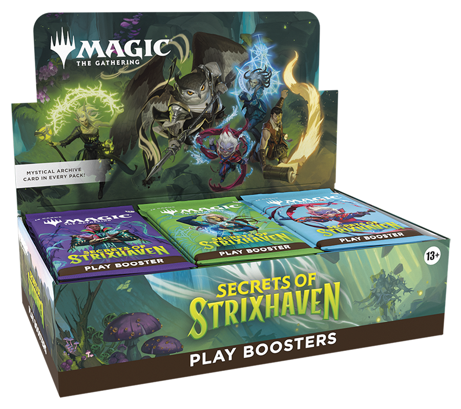 Magic The Gathering: Secrets Of Strixhaven Play Booster Display